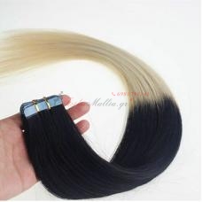 1/613 - Ombre - μαλλιά σε αυτοκολλητά Μαλλιά σε αυτοκολλητά 45 εκ., 55 εκ., 65 εκ.