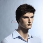 16. Мъжка перука от естествена коса