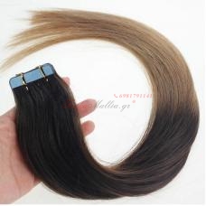 2/12 - Ombre - μαλλιά σε αυτοκολλητά Μαλλιά σε αυτοκολλητά 45 εκ., 55 εκ., 65 εκ.