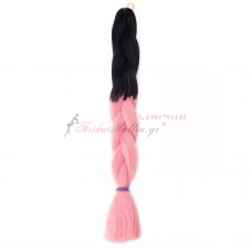 2 - 39 -Μαλλιά για ράστα  δύο χρώματα Kanekalon