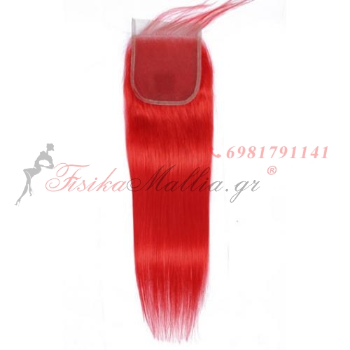 Color: red. Τεχνητή ουρά - κόκκινα μαλλιά  Τεχνητή ουρά