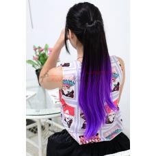 τεχνητη αλογοουρα ombre - Purple  Τεχνητή ουρά